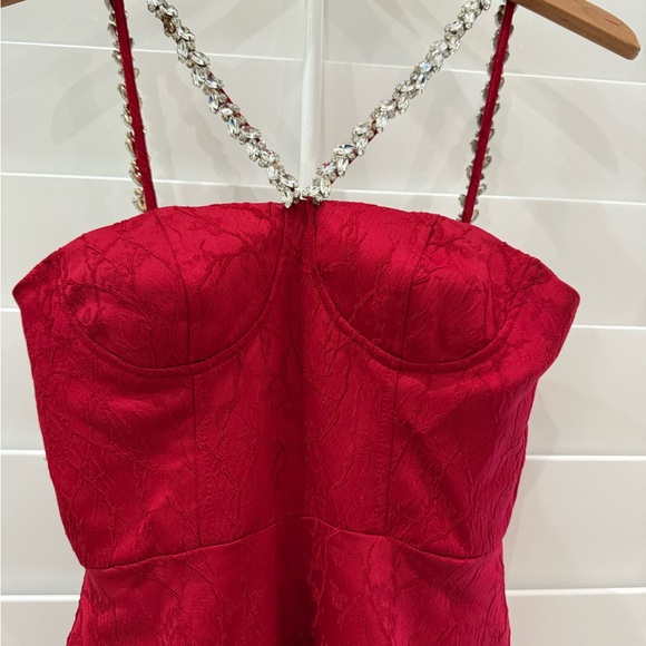 Chou Chou Women’s Dress Chic Strapless Red Dress
“Be simple yet Elegant” - Picture 9 of 15